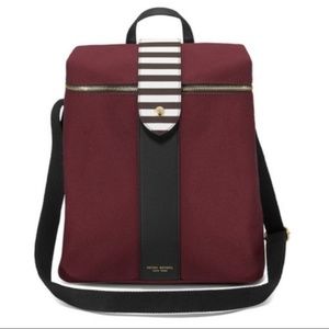NWT Henri Bendel Limited Edition Canvas Backpack